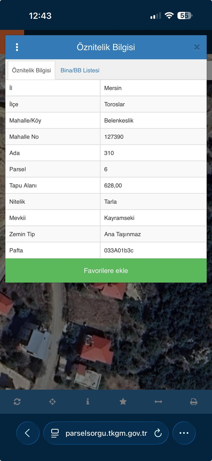 TOROSLAR BELENKEŞLİK DE SATILIK TARLA
