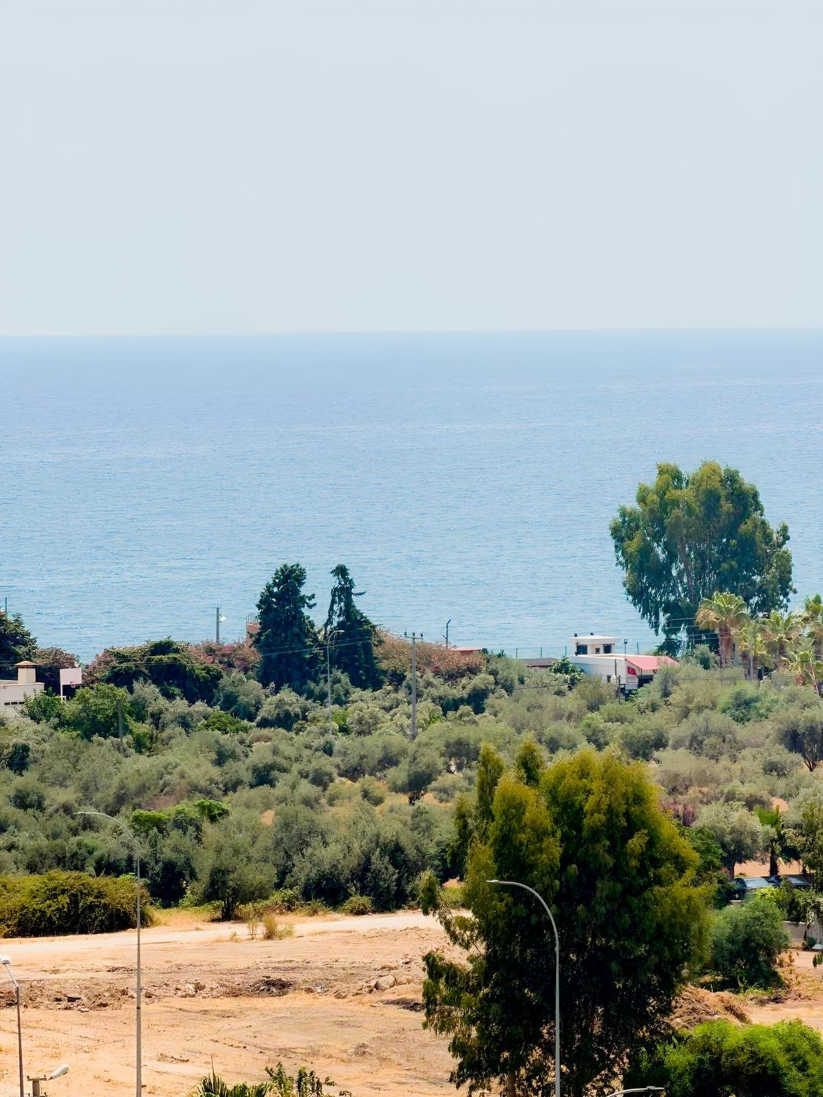 Mezitli deniz MH EŞYALI KİRALIK 2+1 DENİZ MANZARALI havuzlu
